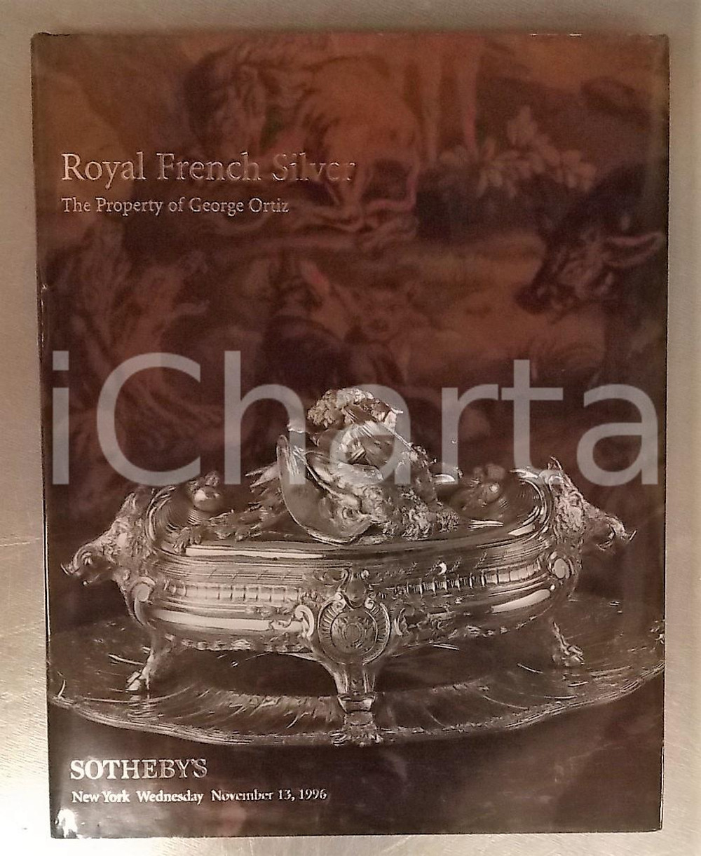 Libro, pubblicazione d epoca 1996 AA. VV. Royal French Silver / The property of George Ortiz Ed. SOTHEBY S 1