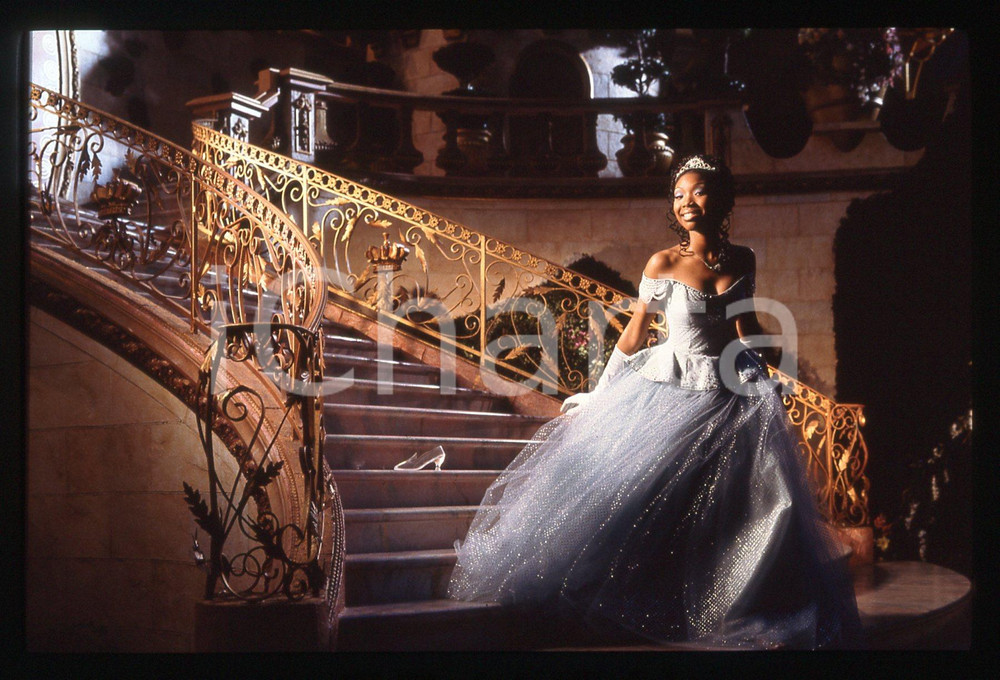 35mm vintage slide* 1997 CINDERELLA -  Brandy NORWOOD Ritratto dell'attrice (2)
