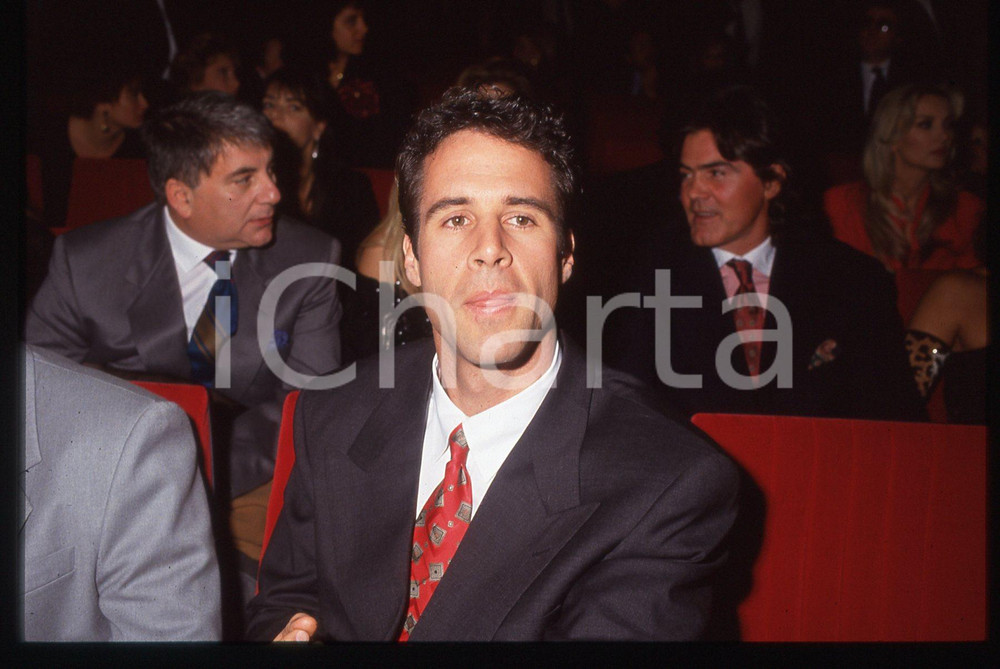 35mm vintage slide*1991ca TEATRO NAZIONALE Todd McKEE alla NOTTE DEI TELEGATTI 2