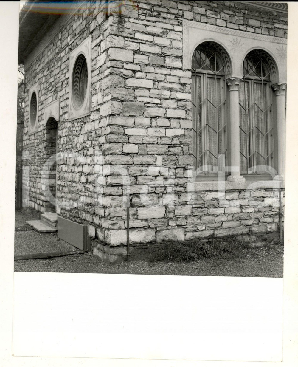 1960 ca BORGOLOMBARDO Scorcio di Villa VOLONTE' - Finestre  *Foto 18x24 cm
