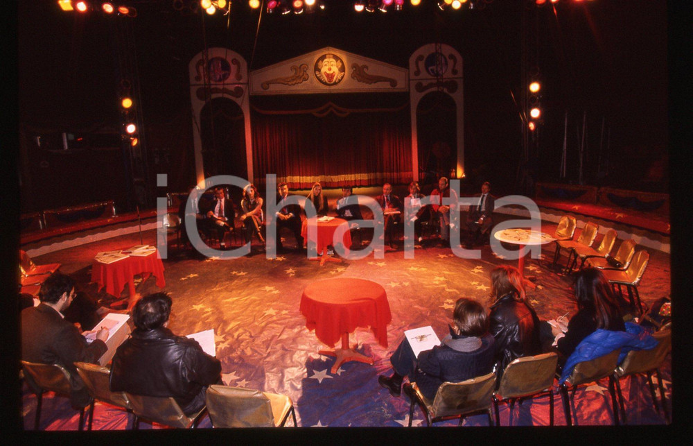 35mm vintage slide* 1995 ca ITALIA Circo ORFEI Conferenza stampa (3)