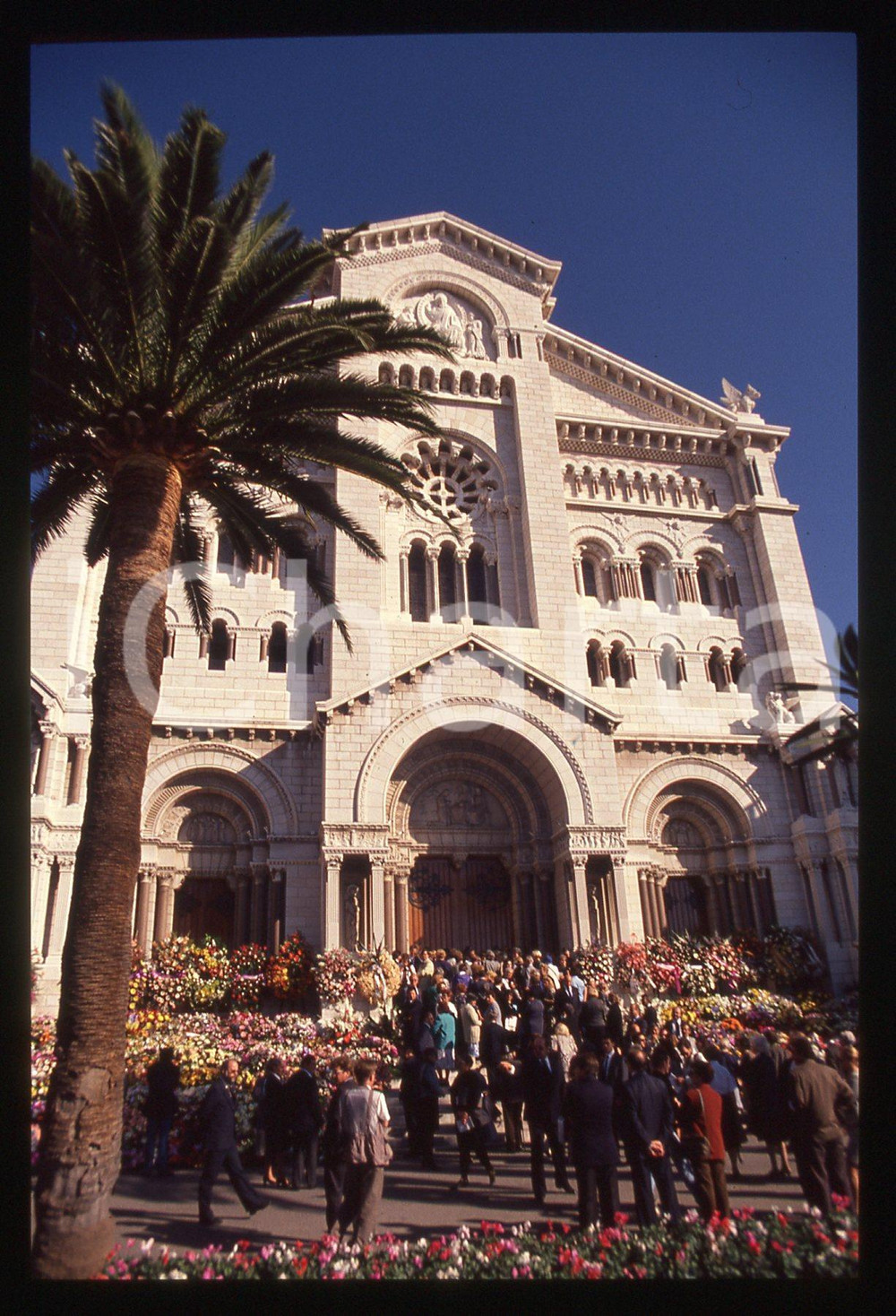 35mm vintage slide* 1990 PRINCIPATO DI MONACO Funerali di Stefano CASIRAGHI (25)