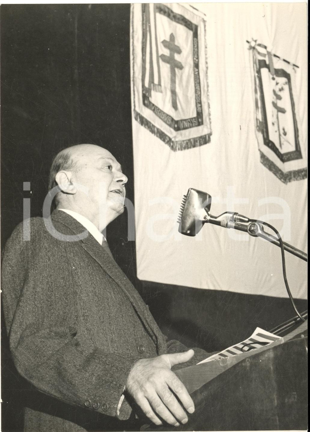 1953 TORINO Congresso di Tisiologia - Discorso prof. Pio BASTAI *Foto 13x18