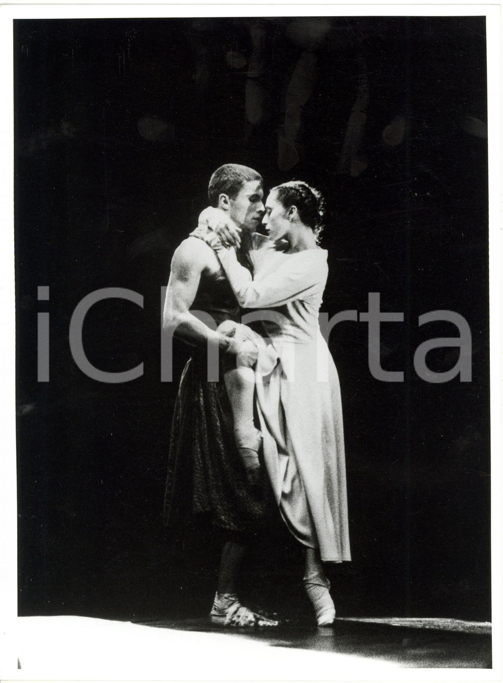 Fotografia d epoca originale 1991 ROVERETO TN Festival Oriente Occidente  Compagnie Claude BRUMACHON Foto 1