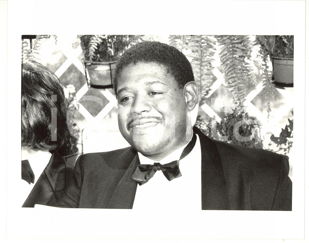 1990 ca CINEMA Ritratto dell'attore Forest WHITAKER *Foto 25x20 cm