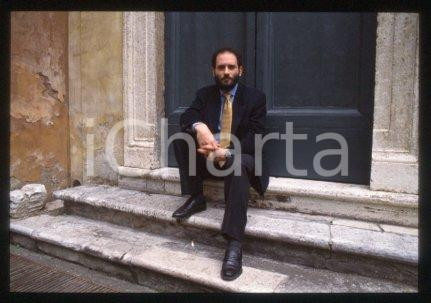 35mm vintage slide* 1996 PALERMO Italian magistrate Antonio INGROIA Portrait (1)