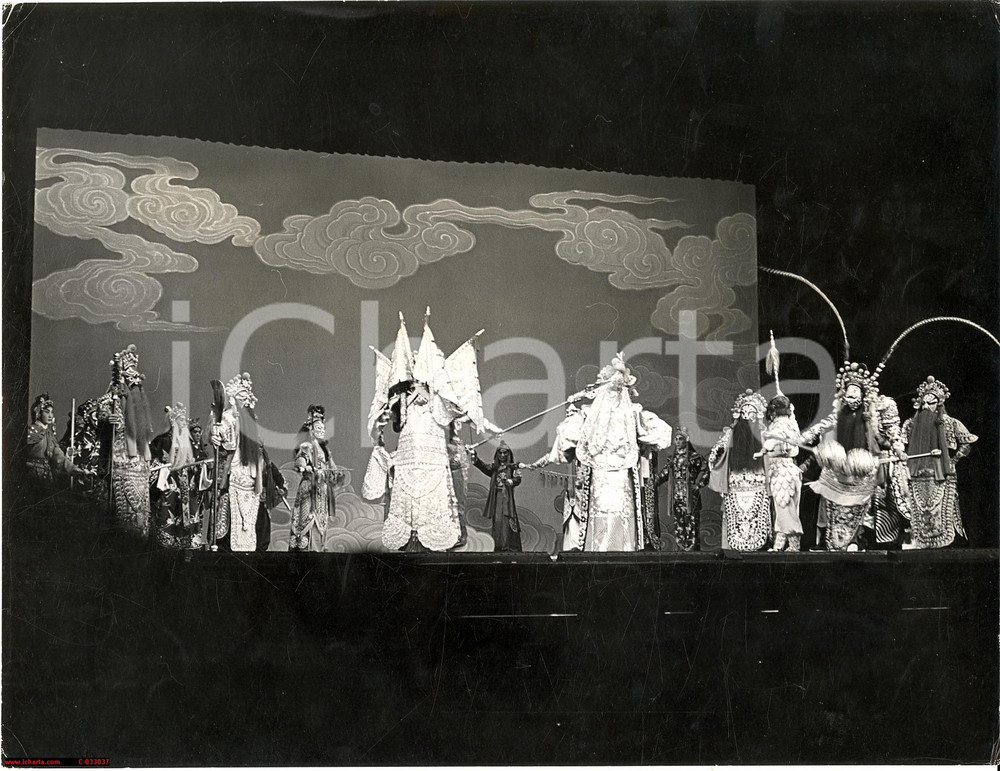 Fotografia d'epoca originale 1965 CHINA PEKING OPERA The Monkey King in Heaven *Fotografia teatrale 1