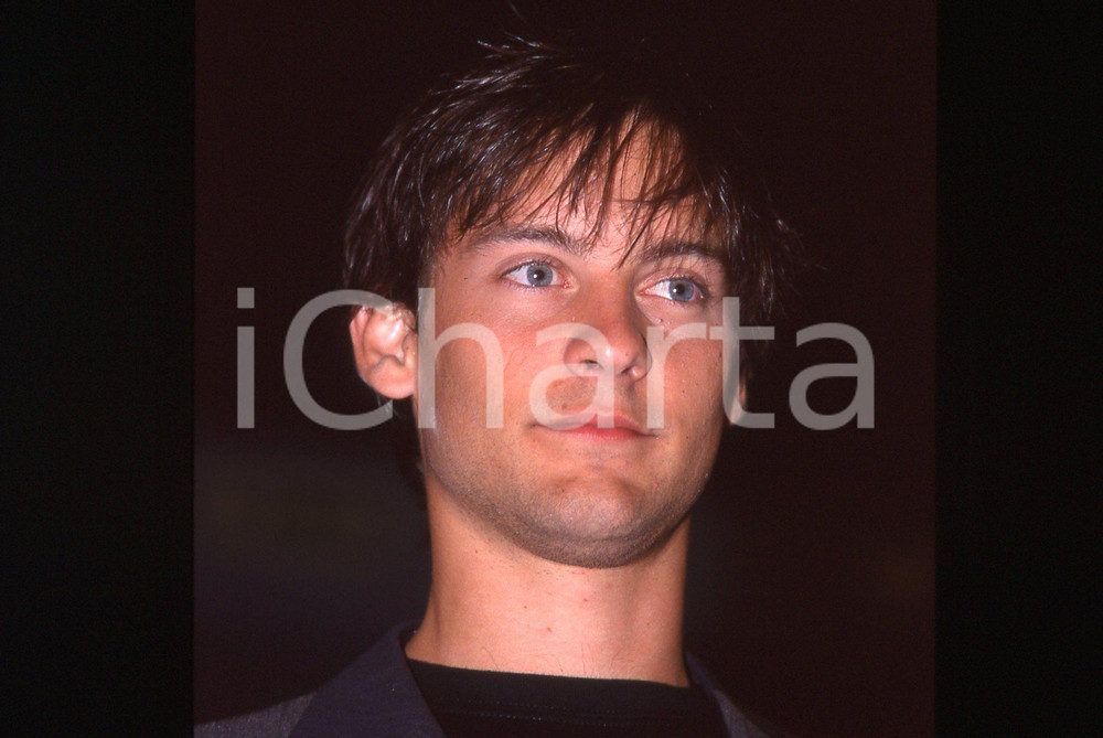 35mm vintage slide*1999 VENEZIA Tobey MAGUIRE alla Mostra del Cinema (8)