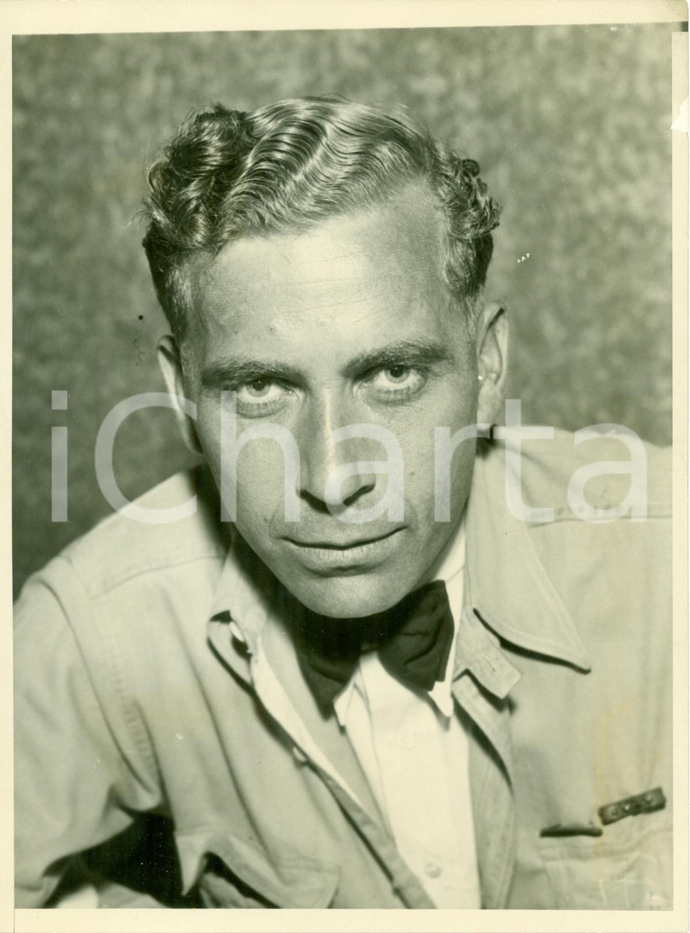 Fotografia d epoca originale 1932 WASHINGTON USA Walter W. WATERS comandante BONUS ARMY WWI Fotografia 1