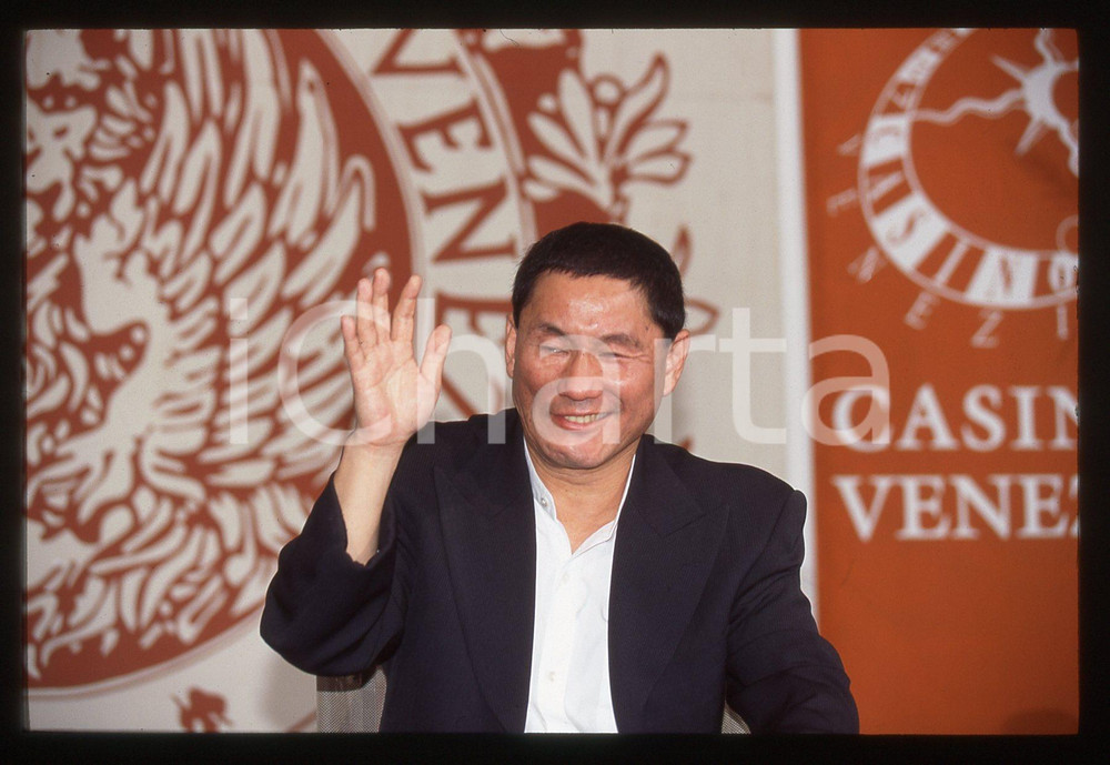 35mm vintage slide* 1997 MOSTRA DI VENEZIA Takeshi KITANO Ritratto regista (31)