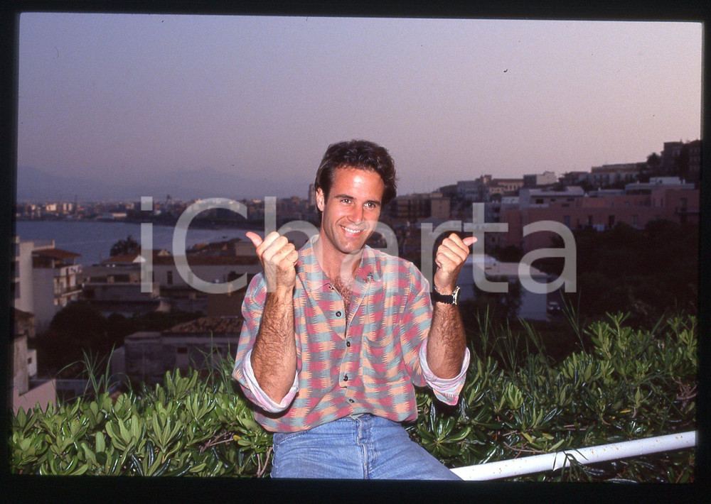 35mm vintage slide*1990 ca -COSTUME - Todd McKEE Ritratto dell'attore 4