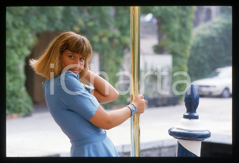 35mm vintage slide* 1990 VENEZIA Debora ERGAS Ritratto dell'attrice 13