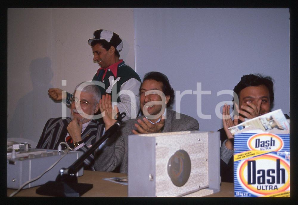 35mm vintage slide* 1990 SANREMO SCIAMPI Mimmo SANTONASTASO Piero CHIAMBRETTI 4