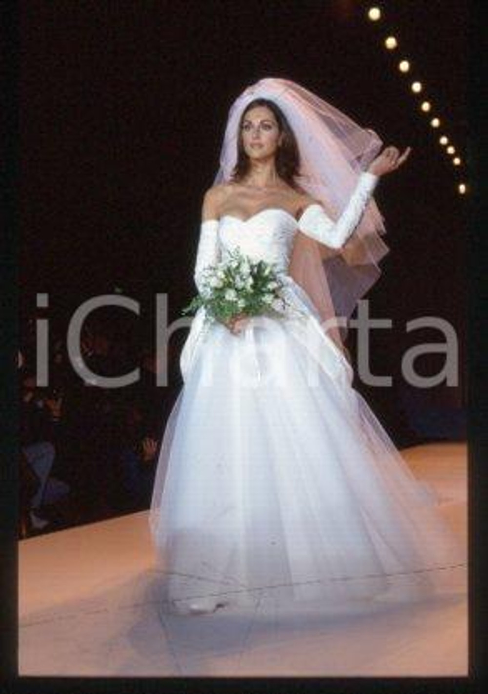 Tasha De VASCONCELOS - MILAN Fashion ROCCO BAROCCO 1998 * 35 mm vintage slide 27