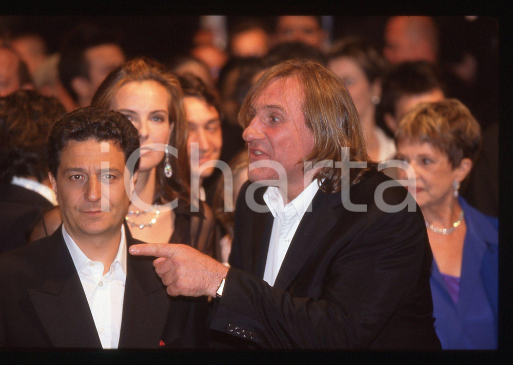 35mm vintage slide* 1998 CANNES Gérard DEPARDIEU Carole BOUQUET Festival (6)