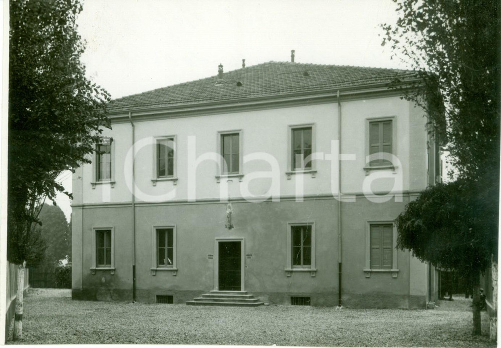 Fotografia d epoca originale 1932 MILANO Nuova sede Casa BALILLA Gruppo SOCRATE LORIS Fotografia 1