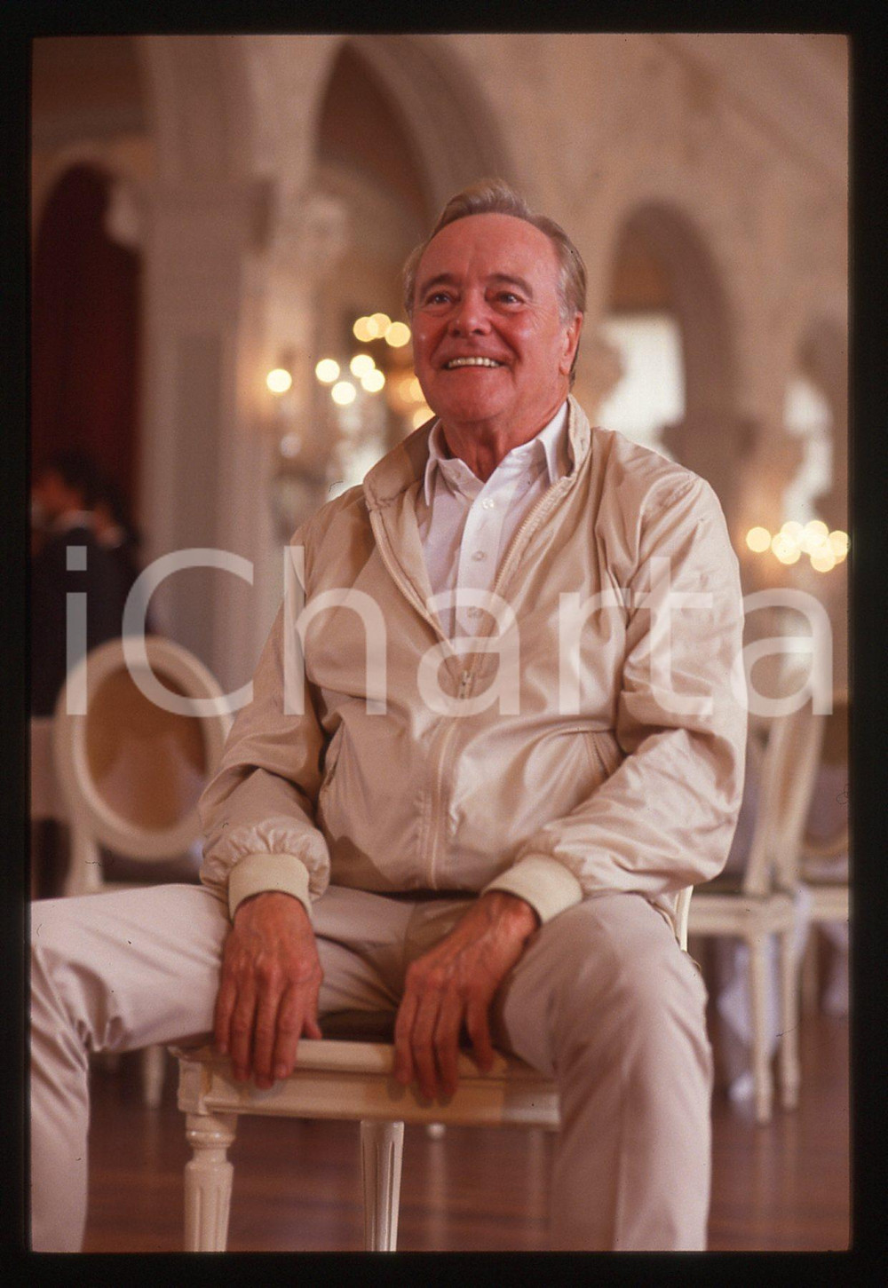 35mm vintage slide* 1992 FESTIVAL VENEZIA - Jack LEMMON (8)