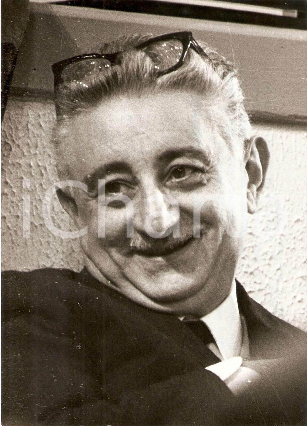 Fotografia d epoca originale 1968 ROMA Ritratto del Senatore Giovanni LEONE Foto 13x18 cm 1