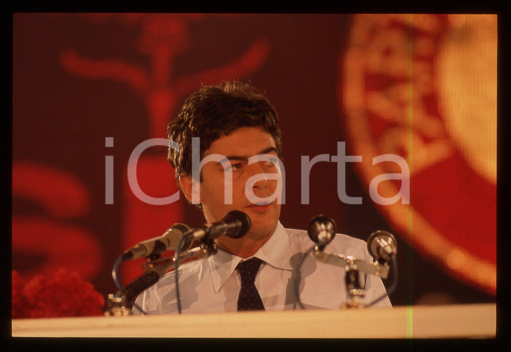 35mm vintage slide* 1987 RIMINI Claudio MARTELLI 44° Congresso PSI (20)