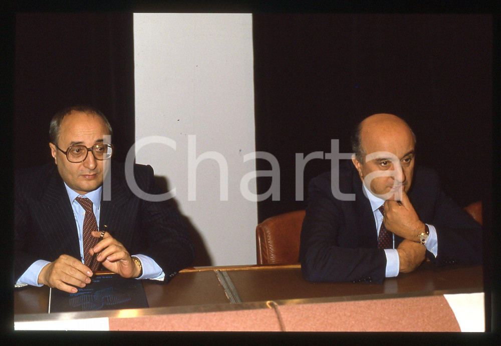 35mm vintage slide* 1987 ca Enrico DE MITA Ciriaco DE MITA