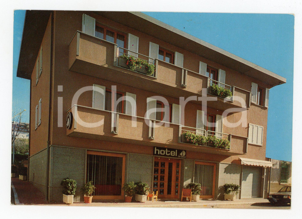 Cartolina originale da collezione 1970 ca SAN VINCENZO (LI) Facciata Hotel LA VELA *Cartolina VINTAGE FG NV 1