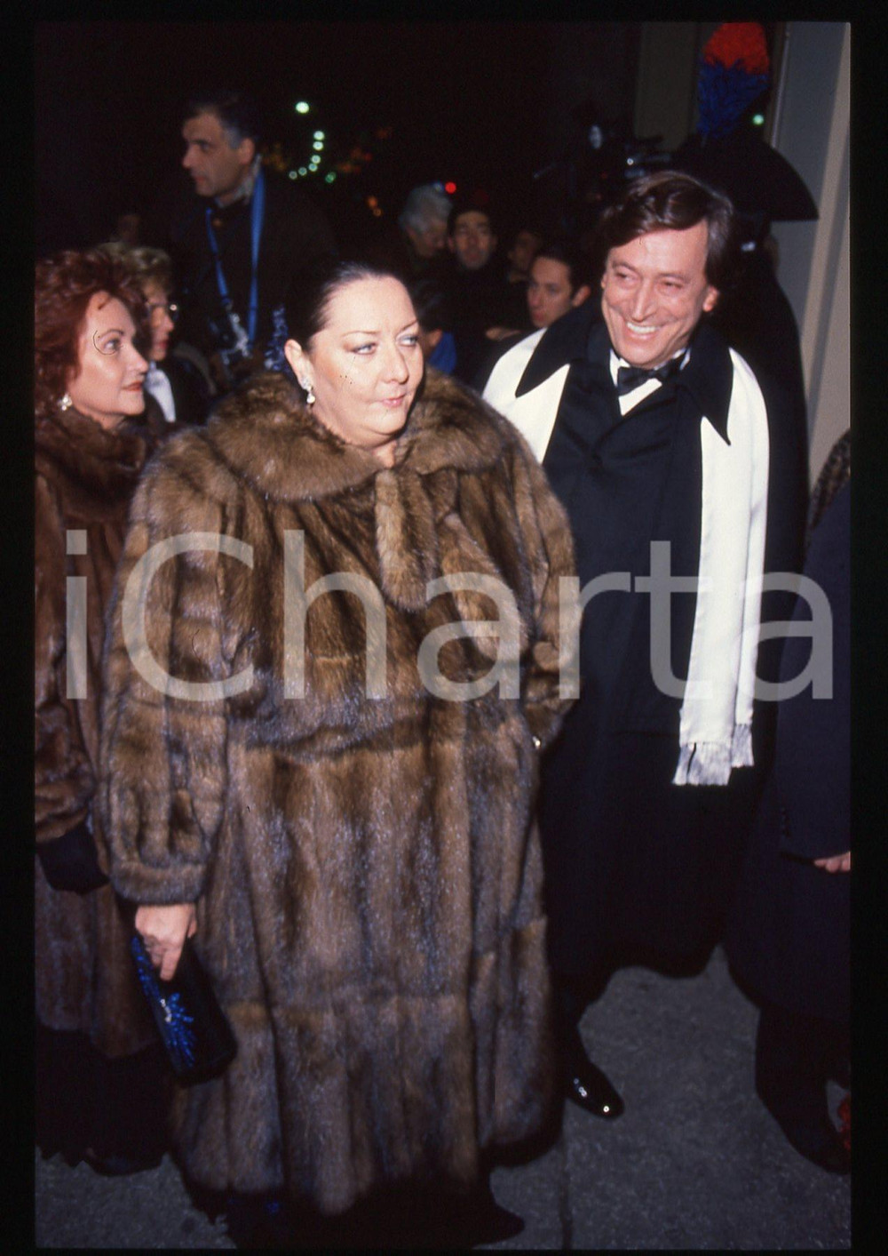 35mm vintage slide* 1990 ca COSTUME - Guido ANGELI Ritratto del presentatore (3)