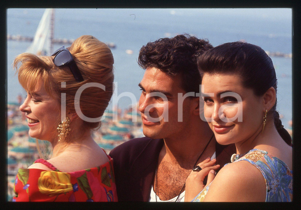 35mm vintage slide* 1991 GABICCE MARE Richard STEINMETZ Rena SOFER Linda COOK 20