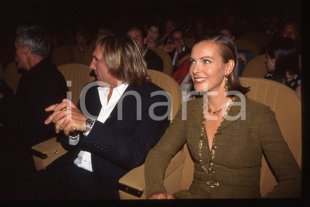 35mm vintage slide* 1997 VENEZIA Gérard DEPARDIEU Carole BOUQUET Festival (13)