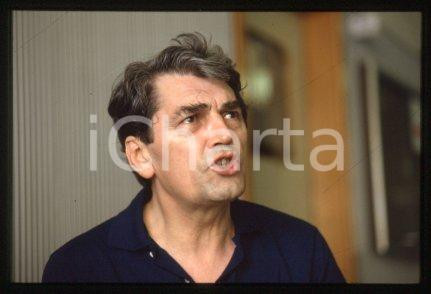 35mm vintage slide* 1985 ca MILAN Portrait of an English actor Edmund PURDOM (6)