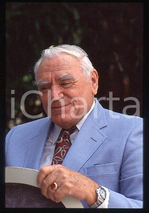 35mm vintage slide* 1999 ca ITALY Ernest BORGNINE American actor (43)