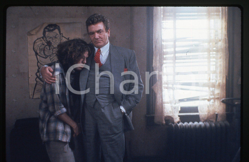 35mm vintage slide*1987 ORPHANS Albert FINNEY Kevin ANDERSON Scena del film (1)