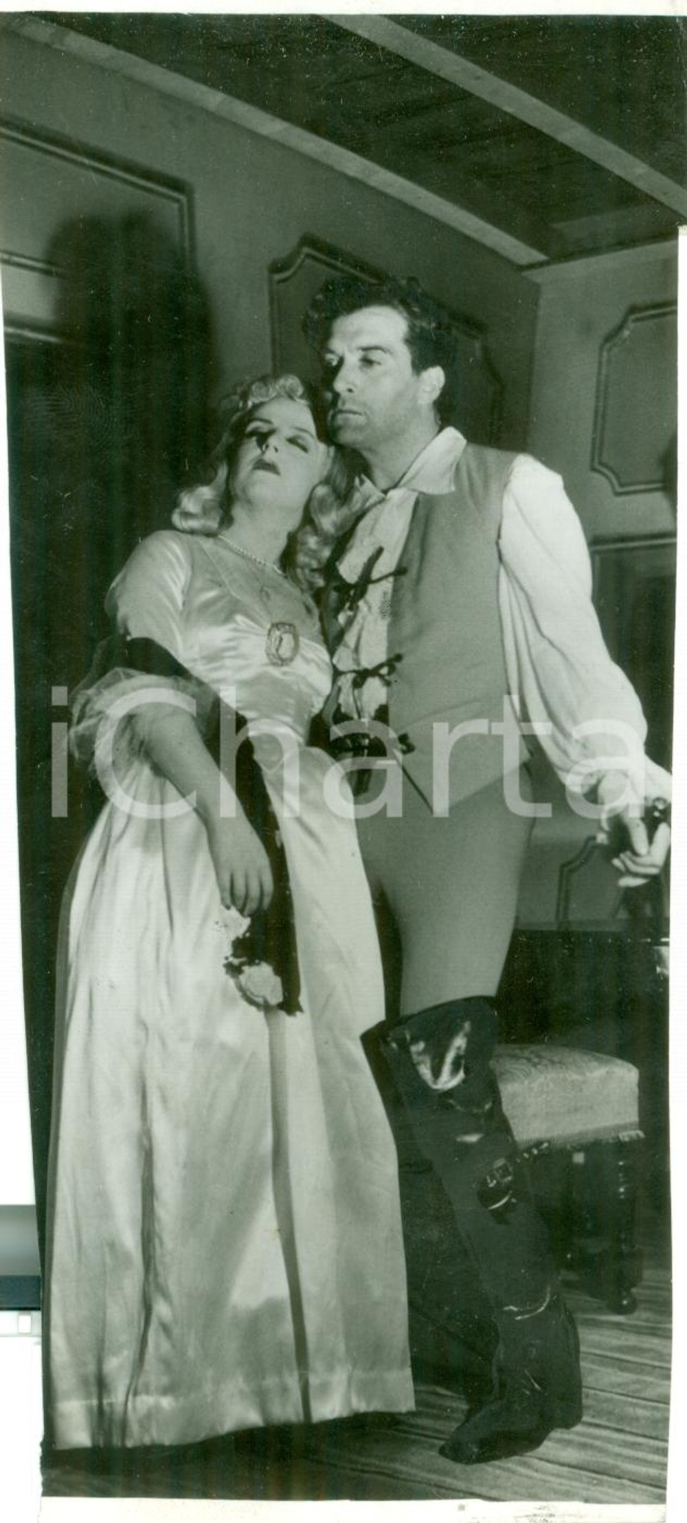 Fotografia d epoca originale 1939 MILANO TEATRO Una scena del IL CORSARO Fotografia DANNEGGIATA 1