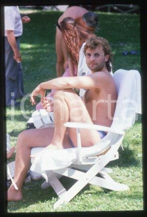 35mm vintage slide* 1985 MUSIC Michael CRETU musician, singer, songwriter (30)