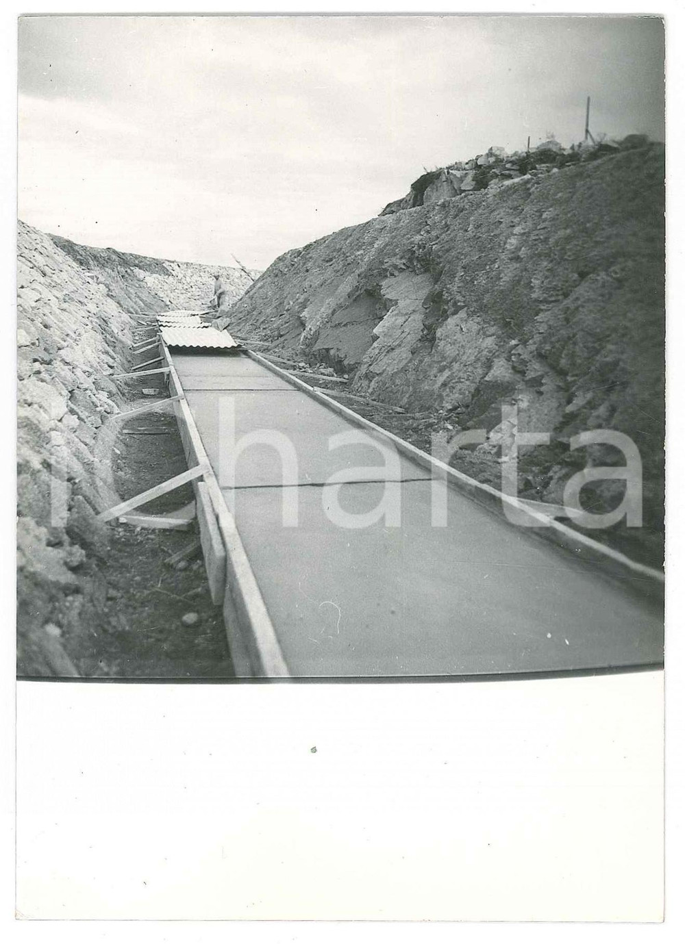 Fotografia d epoca originale 1965 ca SARDEGNA GALLURA Canale PADULE Valle  Platea Foto 10x15 cm 1 1