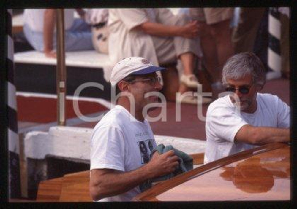 Arnon MILCHAN - VENICE Israeli film producer 1997 ca * 35 mm vintage slide 35