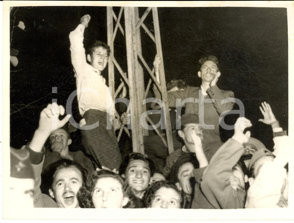 1953 BELGRADO Ambasciata USA - Manifestazione contro Trieste all'Italia