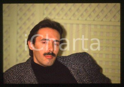 35mm vintage slide* 1982 ca ITALY Pop-rock singer-songwriter Marco FERRADINI 22