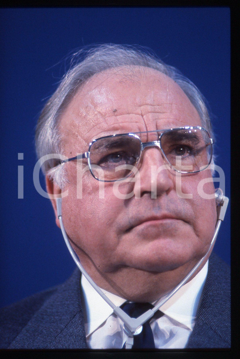 35mm vintage slide* 1993 MILANO Helmut KOHL durante un evento DC POLITICA (34)