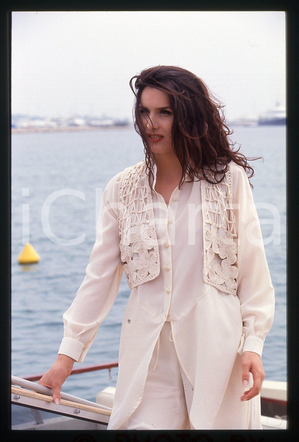 35mm vintage slide* 1994 FESTIVAL CANNES - Alessandra DI SANZO (45)