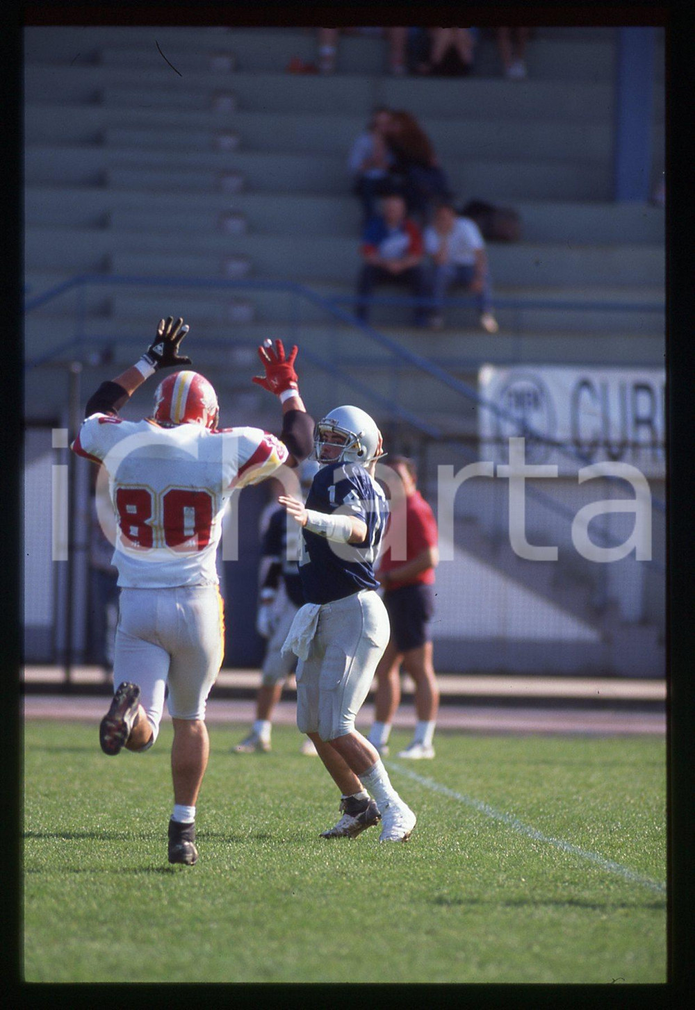 35mm vintage slide* 1995 MILANO FOOTBALL RHINOS Milano vs GLADIATORI Roma (12)