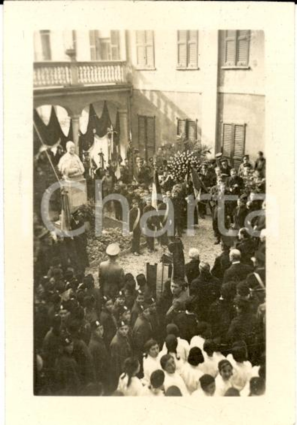 Fotografia d epoca originale 1939 DESIO MB Omaggio al defunto papa PIO XI nella sua città natale Foto 2 1