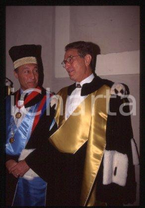 35mm vintage slide* 1995 BOLOGNA UNIVERSITY George SOROS & Roversi MONACO (81)