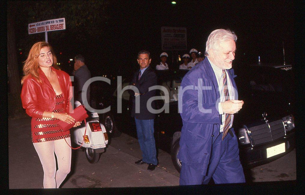 Fotografia d epoca originale 35mm vintage slide 2000 Luciano DE CRESCENZO e Andrea BELFIORE 8 1