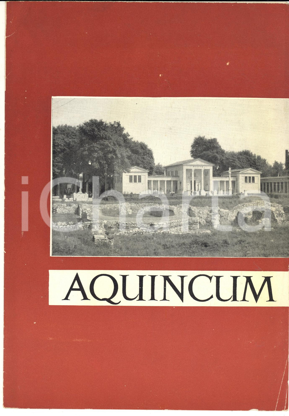 Materiale pubblicitario d’epoca 1963 BUDAPEST UNGHERIA Opuscolo turistico AQUINCUM ILLUSTRATO 1