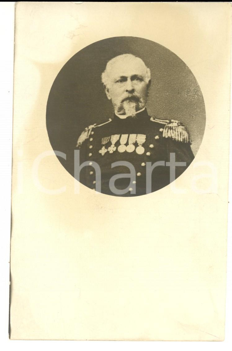 Fotografia d epoca originale 1920 REGIO ESERCITO Alto ufficiale con medaglie  Foto MAGRINI VIAREGGIORAPALLO 1