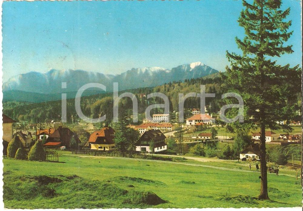 Cartolina originale da collezione 1967 PREDEAL ROMANIA Valea Prahovei  Valle di Prahova Cartolina FG VG 1
