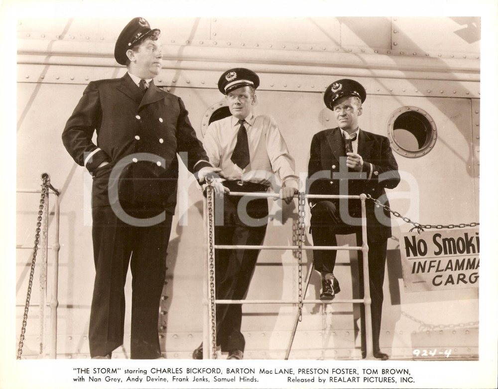 Fotografia d epoca originale 1938 THE STORM Andy DEVINE Charles BICKFORD Frank JENKS Foto di scena 1