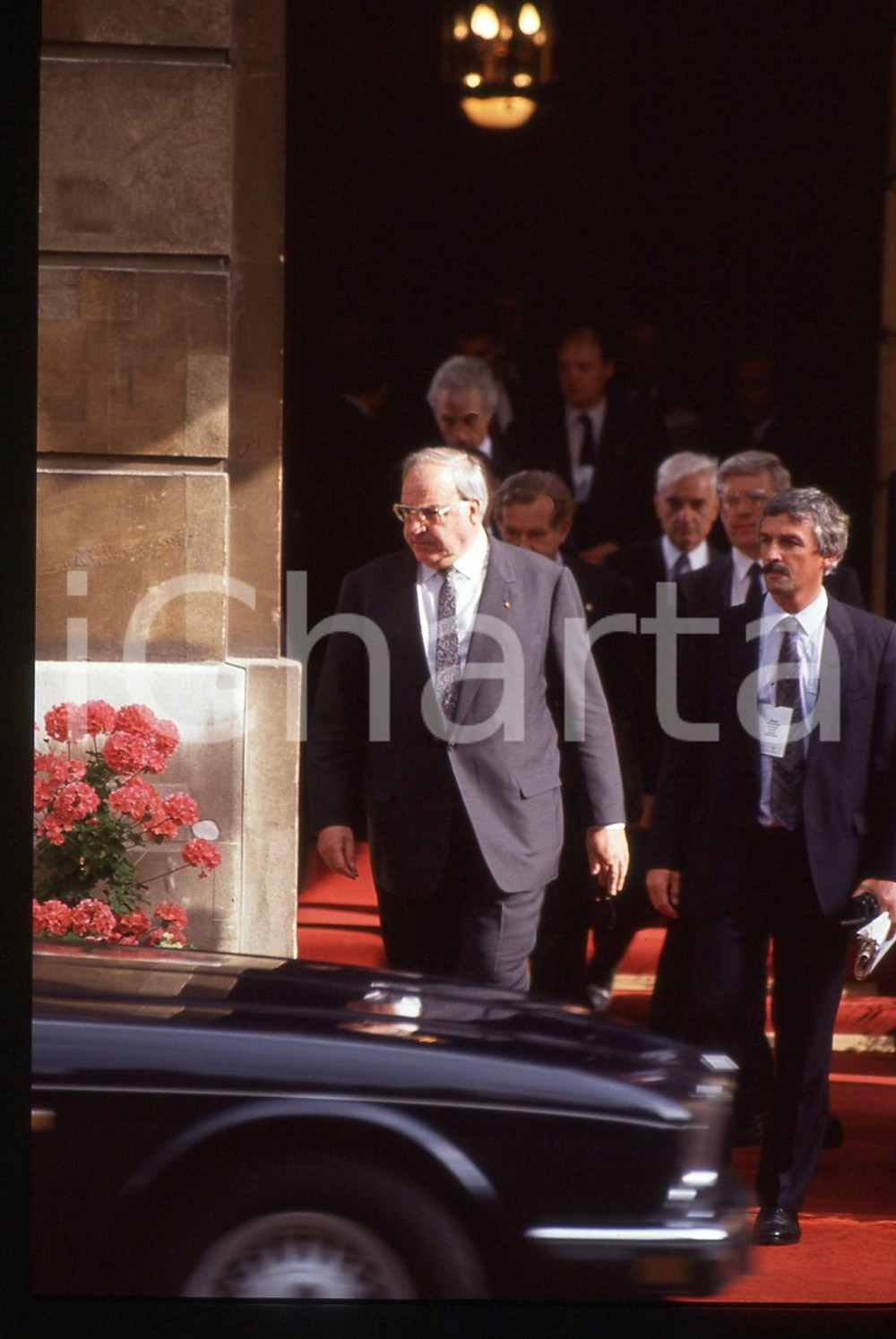 35mm vintage slide* 1990 ca ITALIA Helmut KOHL ritratto del cancelliere CDU (4)