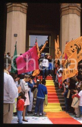 35mm vintage slide* 1988 ca MILAN - "RHINO MAN" Michael WERIKHE (17)