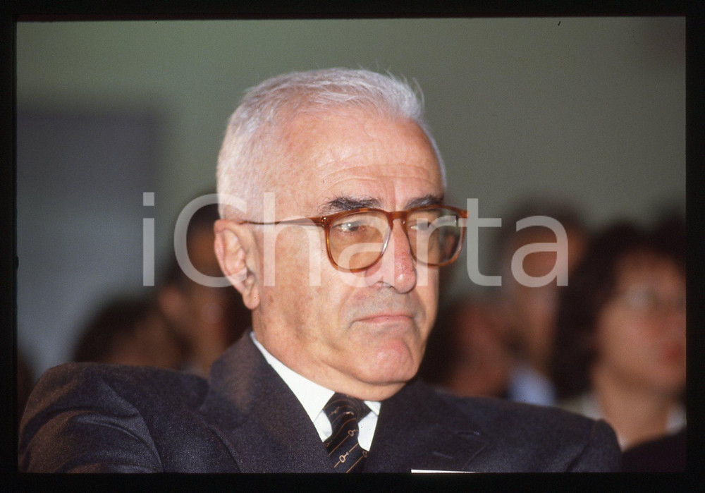 35mm vintage slide* 1993 ROMA Giuseppe CUCCIA ritratto del manager (1)
